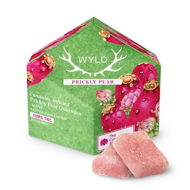 WYLD - Prickly Pear Sativa Enhanced Gummies | 100mg