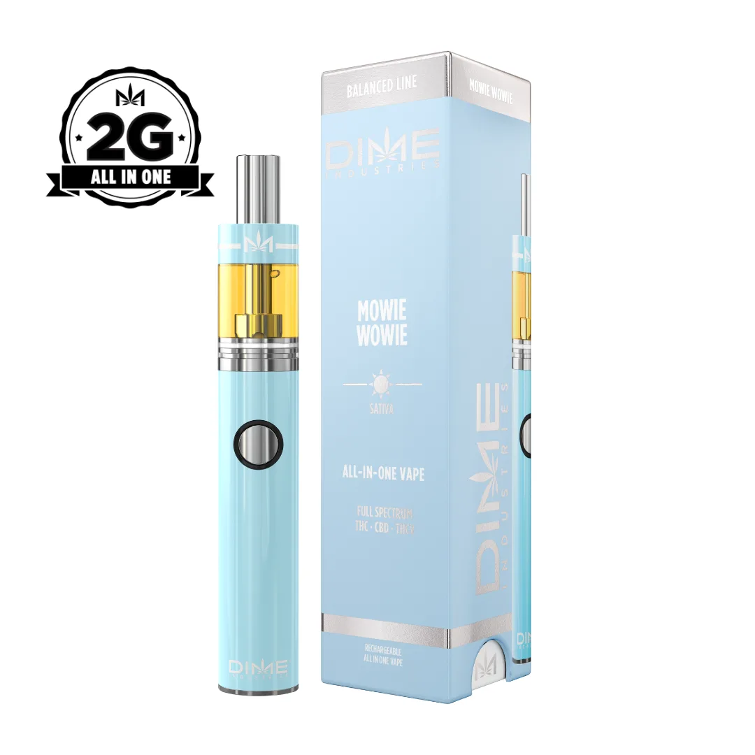 Dime 2g Mowie Wowie THC/CBD/THCV AIO Disposable