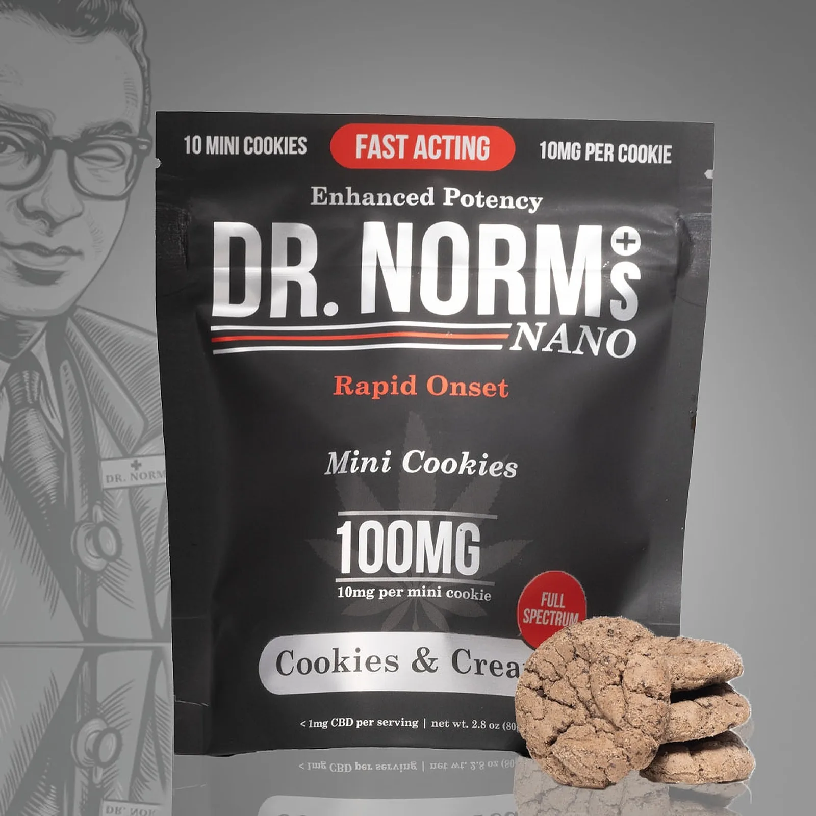 COOKIES & CREAM FAST-ACTING NANO MINI COOOKIES