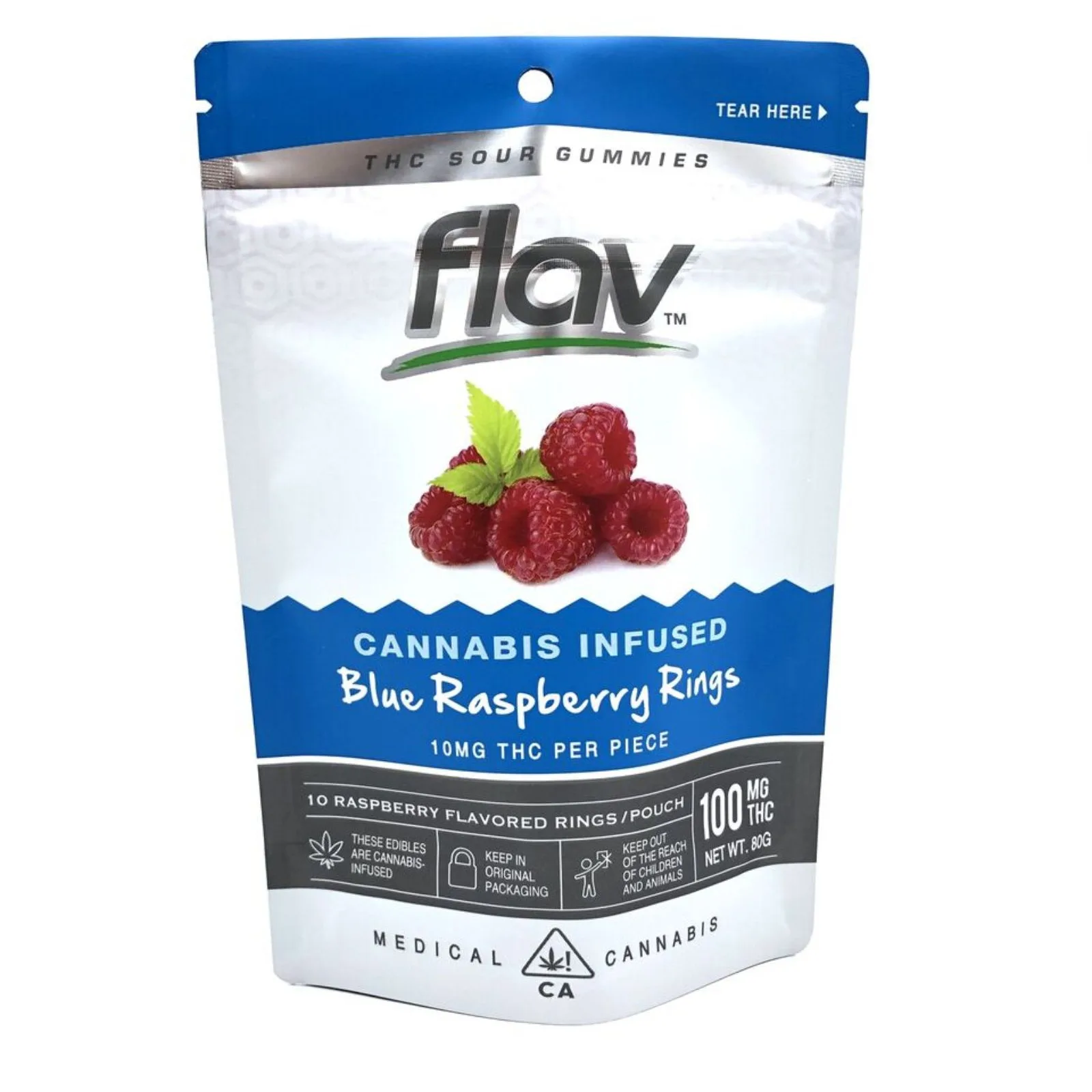 Blue Raspberry Rings