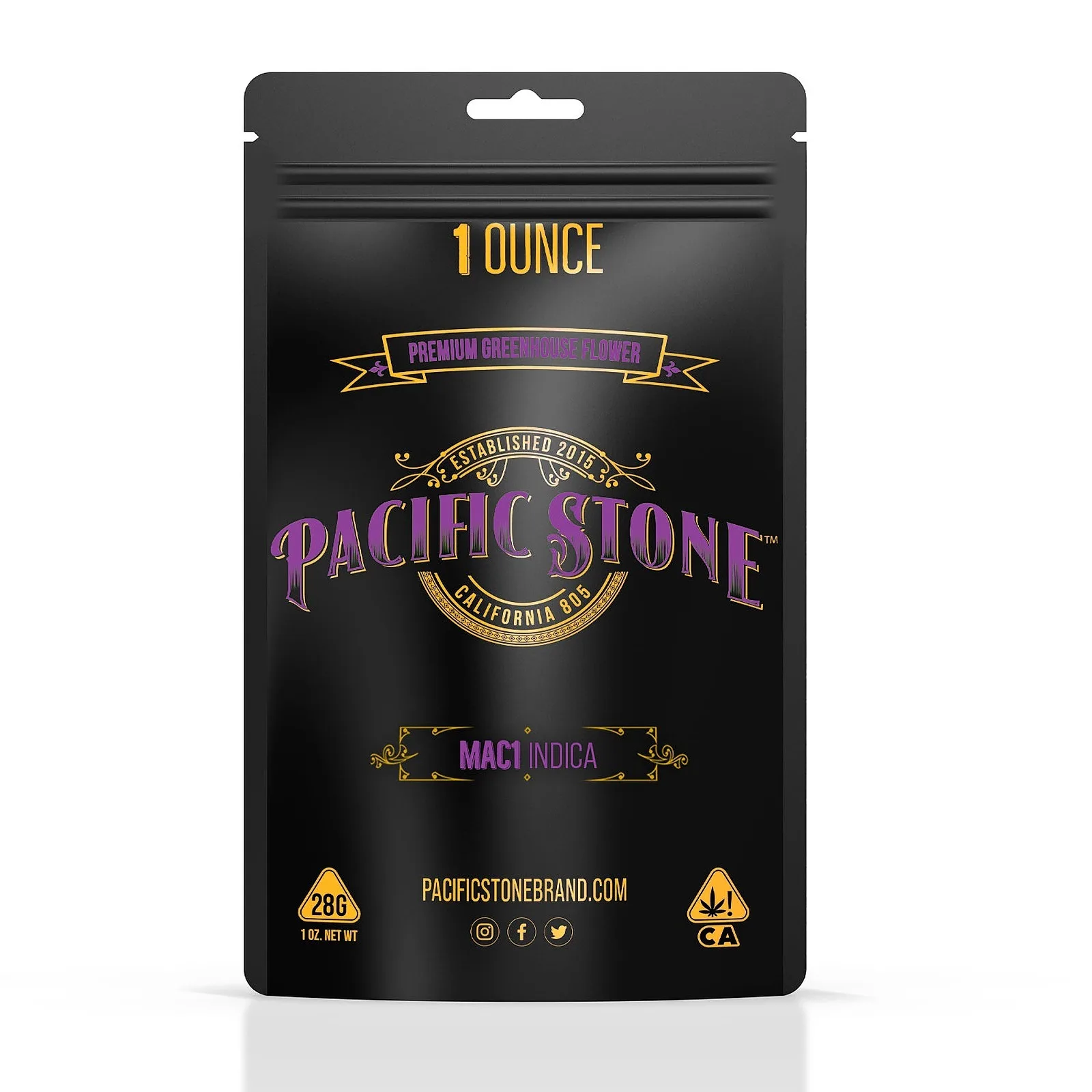 Pacific Stone - Mac 1 Indica (28g/1oz)
