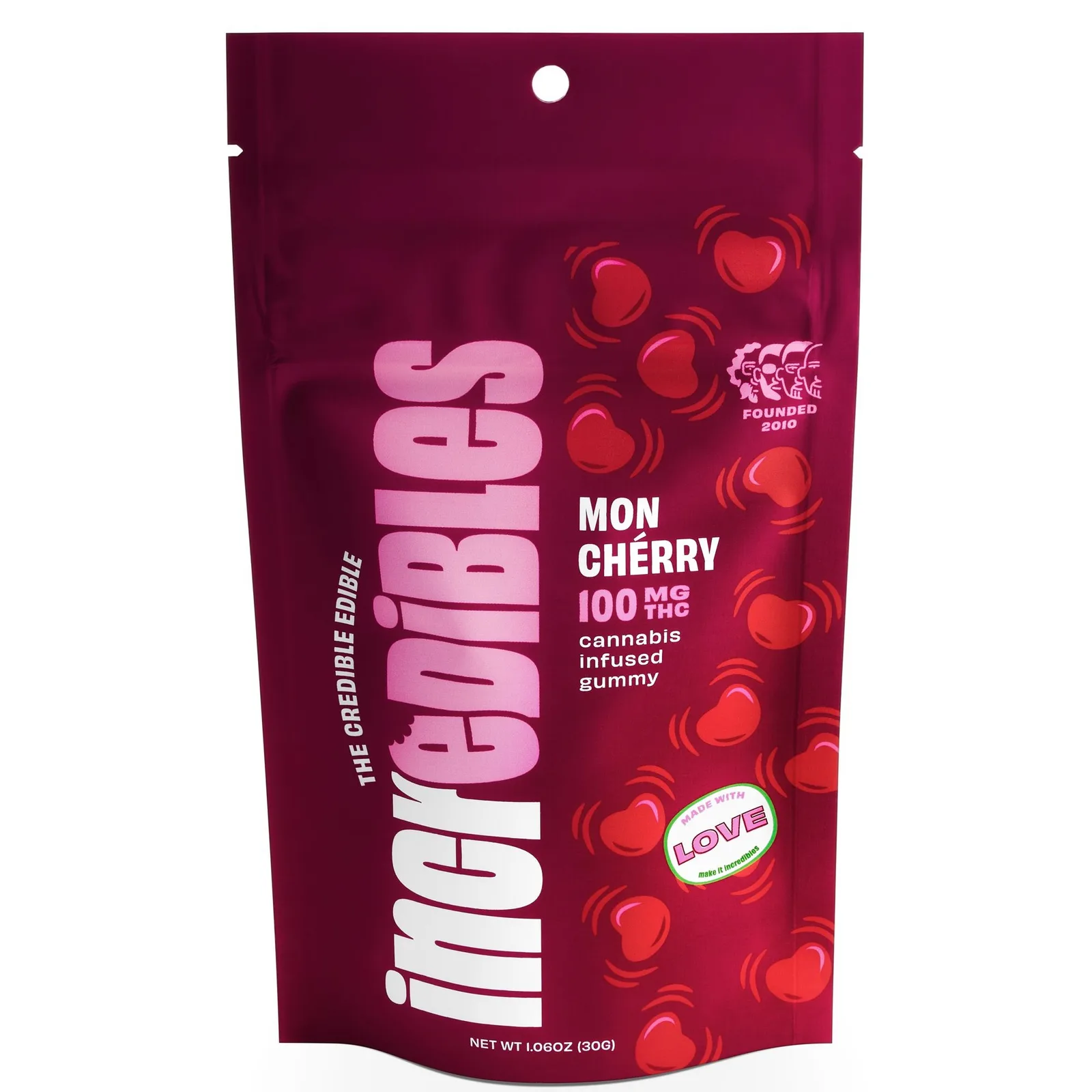 Incredibles Gummies Mon Cherry 100mg