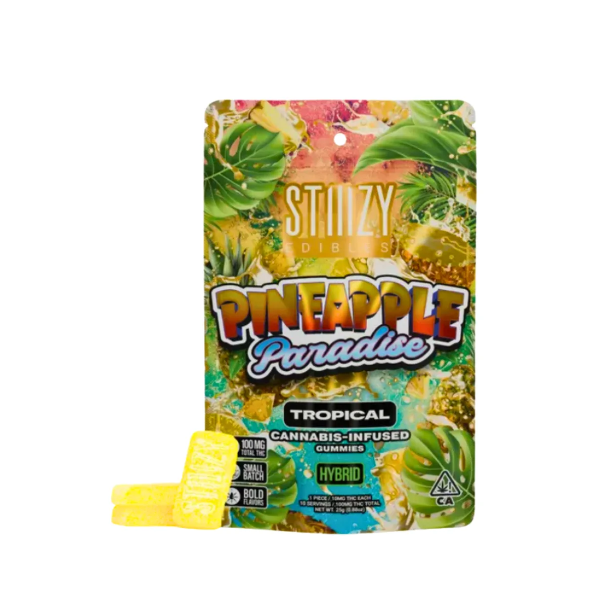PINEAPPLE PARADISE GUMMIES 100MG