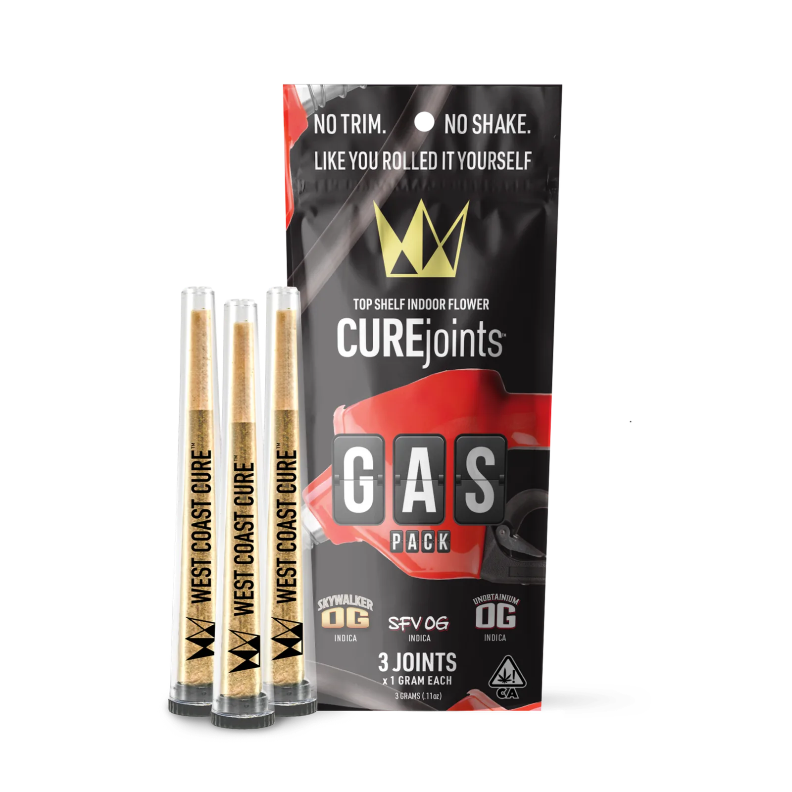Gas Pack CUREjoint Prerolls 3g