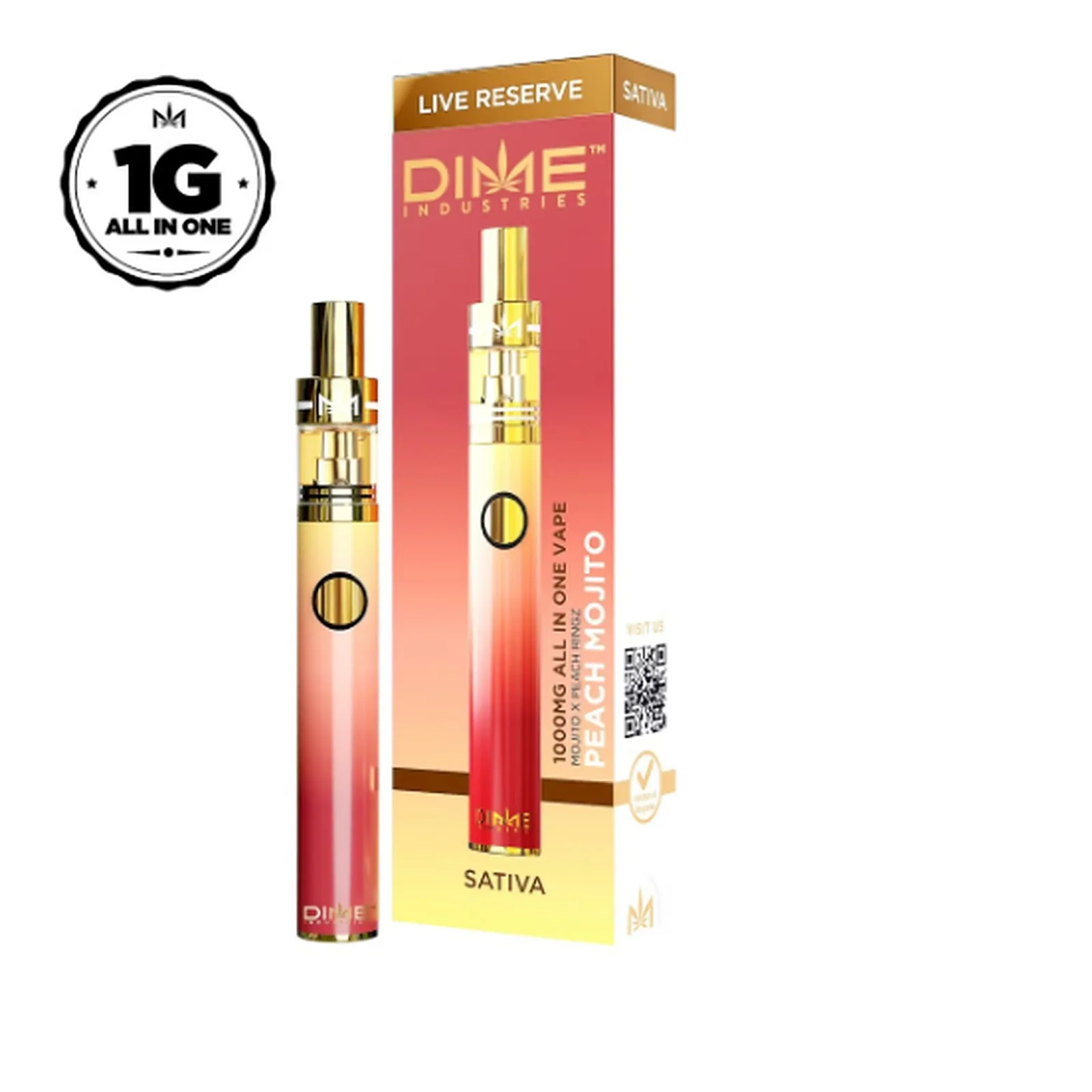 Peach Mojito All-In-One Vape