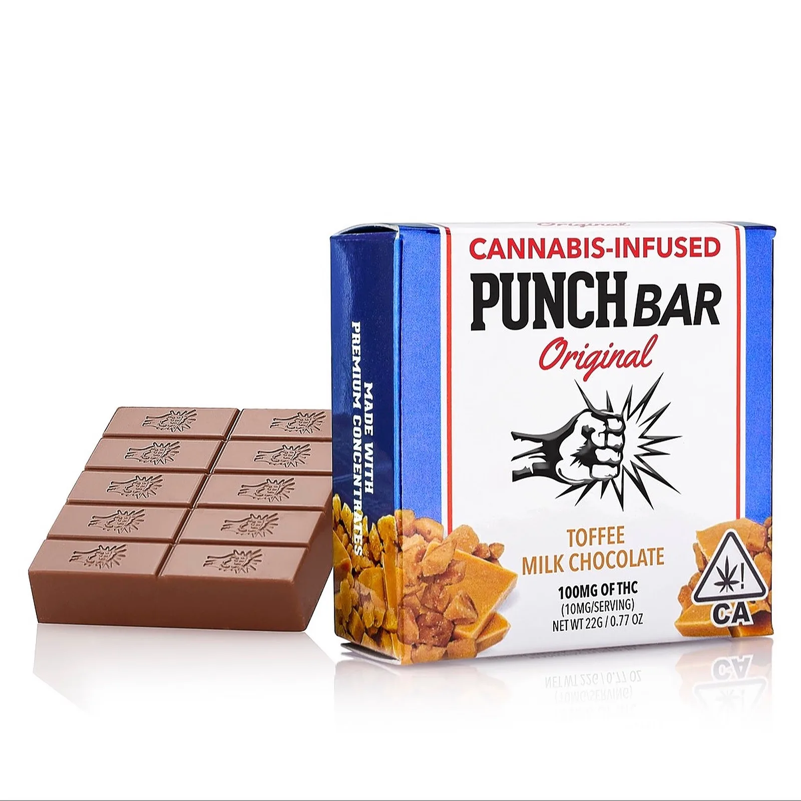 TOFFEE MILK CHOCOLATE SOLVENTLESS ROSIN BAR
