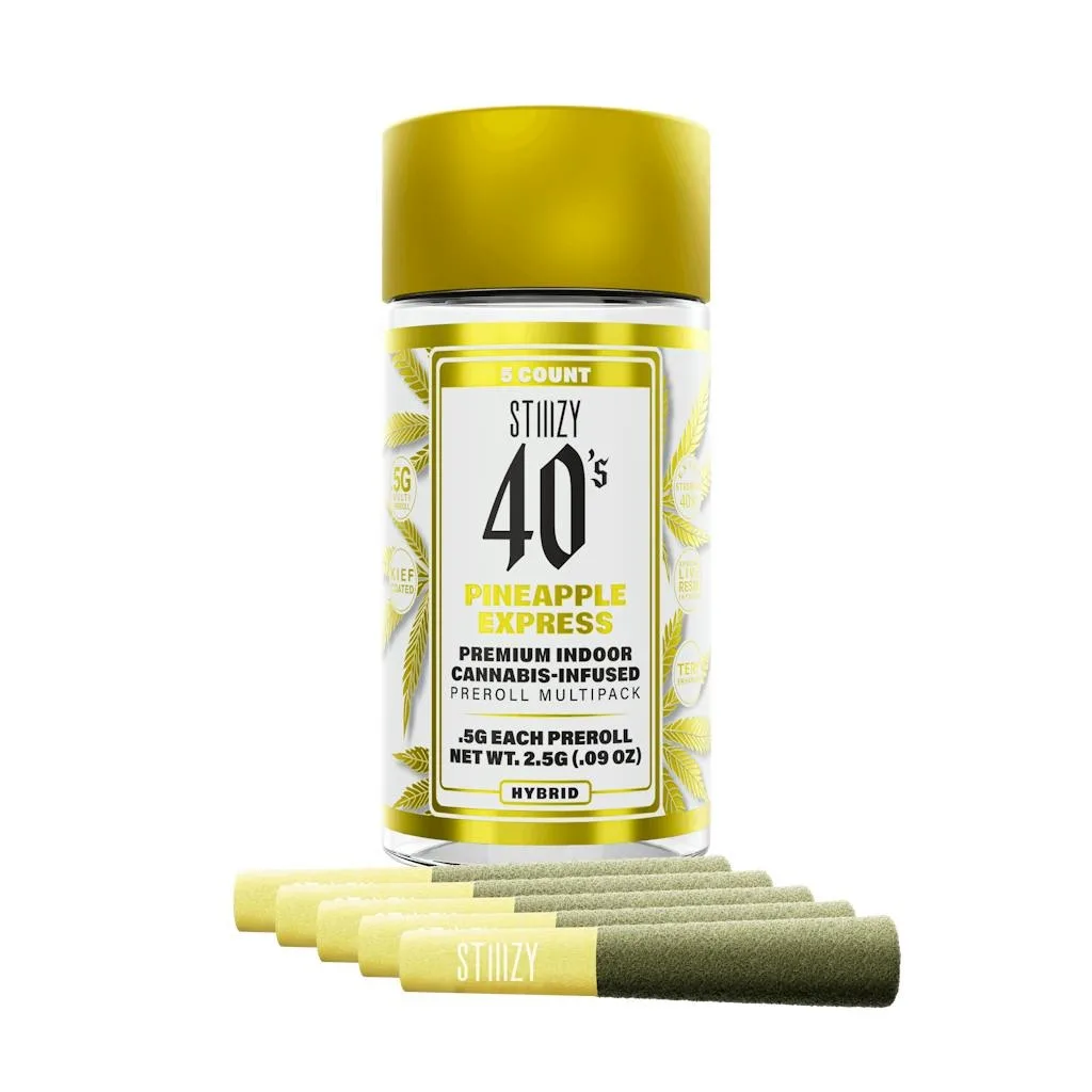 Pineapple Express 40's Infused Prerolls