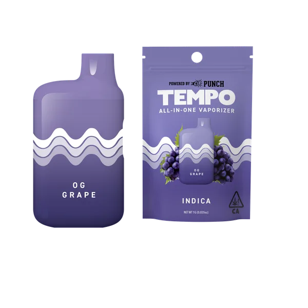 Tempo All-In-One Vape - OG Grape (1g Indica)