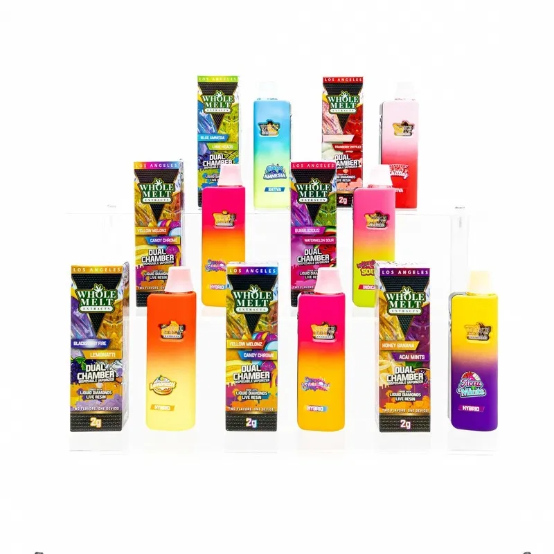 NEW*** DUAL CHAMBER Switchable 2g All in one disposable - Cranberry Zkittles(S) & Mochiesel(I)