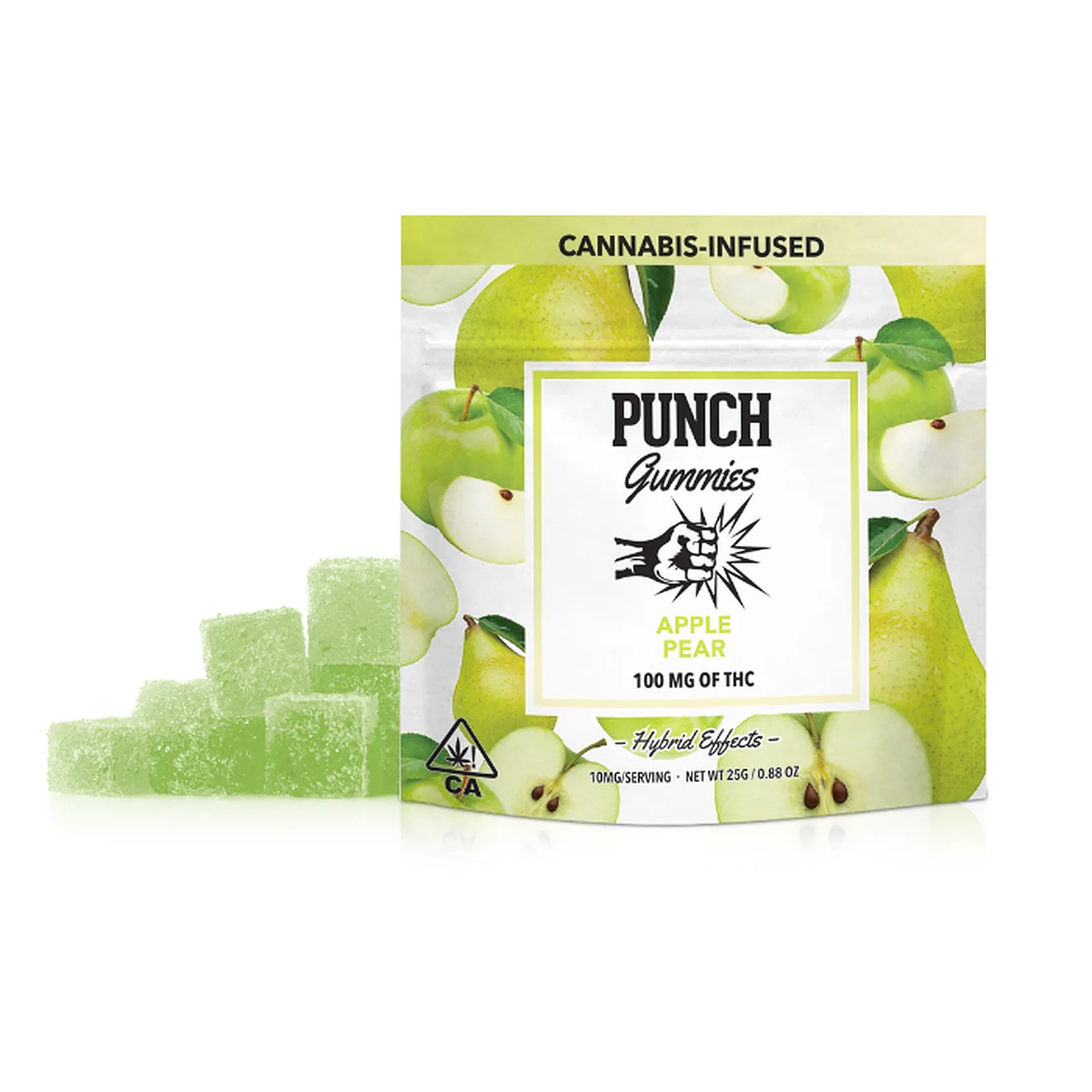[Punch] Gummies - 100mg - Apple Pear