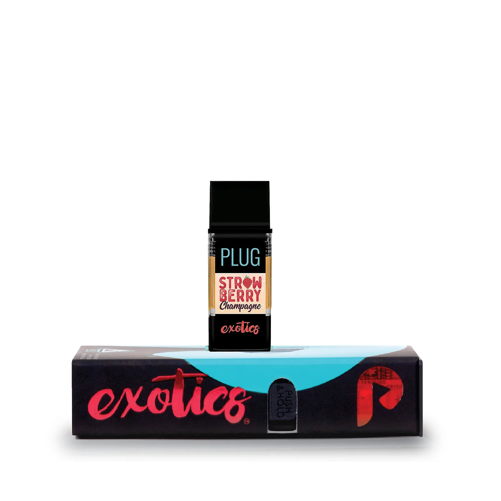 VAPE - 1g PLUG™ EXOTICS: Strawberry Champagne