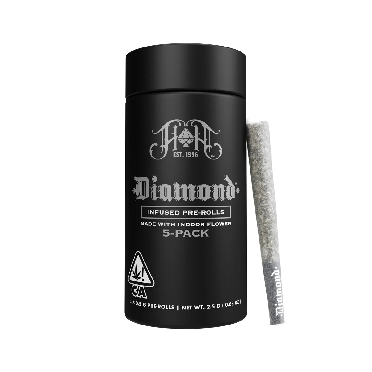 Heavy Hitters: 1g Infused Diamond Pre Roll: CAM: Super Silver Haze [S]