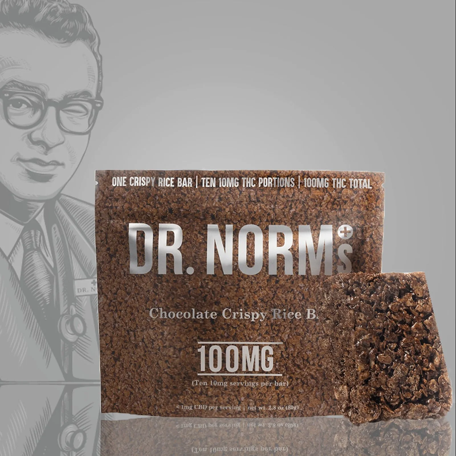 CHOCOLATE CRISPY RICE BAR (GLUTEN-FREE)