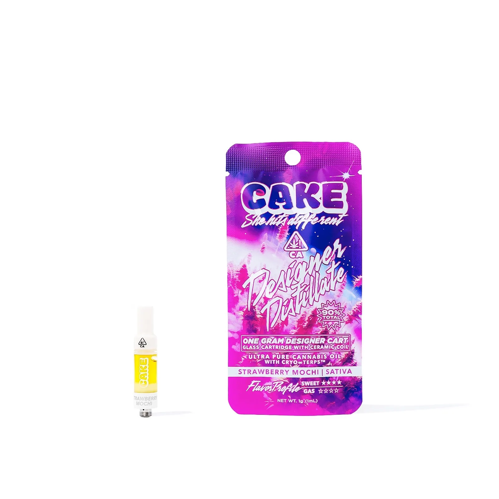 Strawberry Mochi - 1g - Sativa - Cartridge
