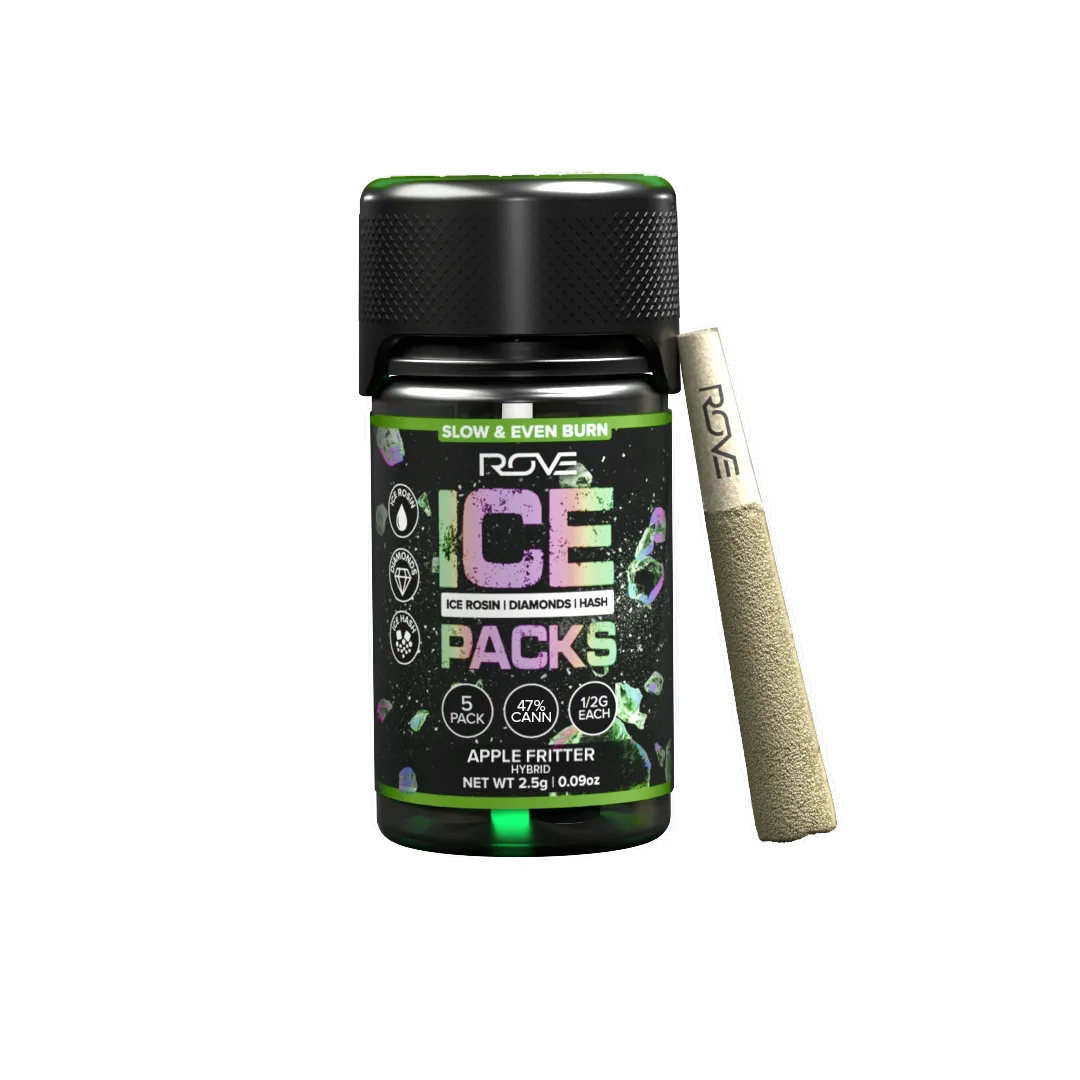 Rove Infused 5 Pack Pre Rolls - Apple Friter