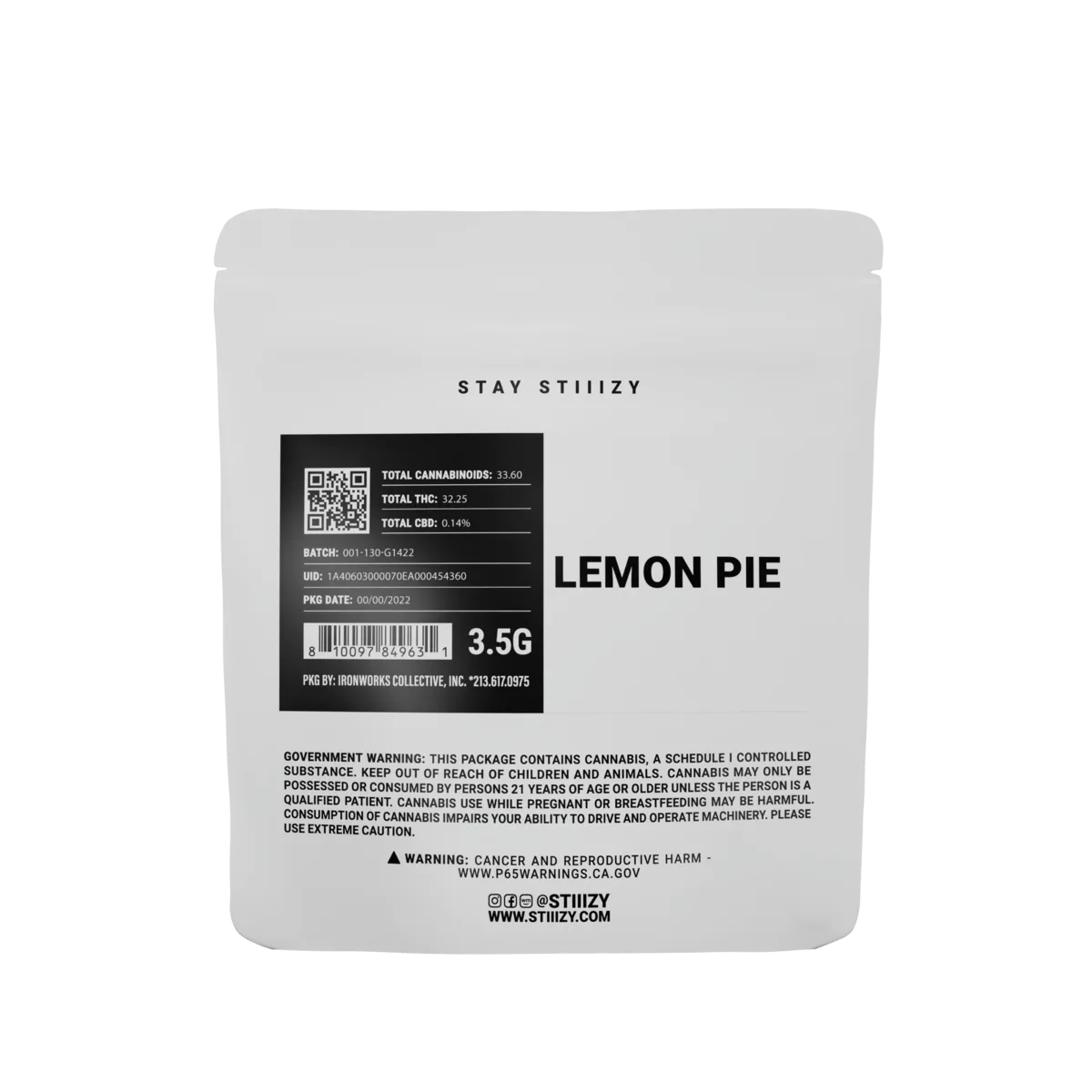 Lemon Pie 3.5G - WH