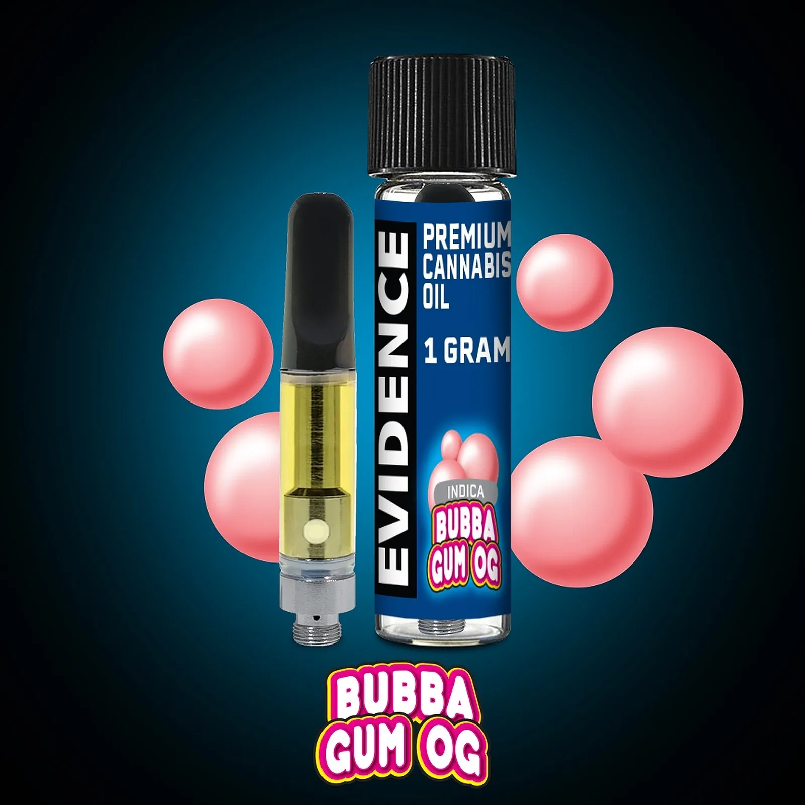 Evidence Bubba Gum OG Cartridge 1g