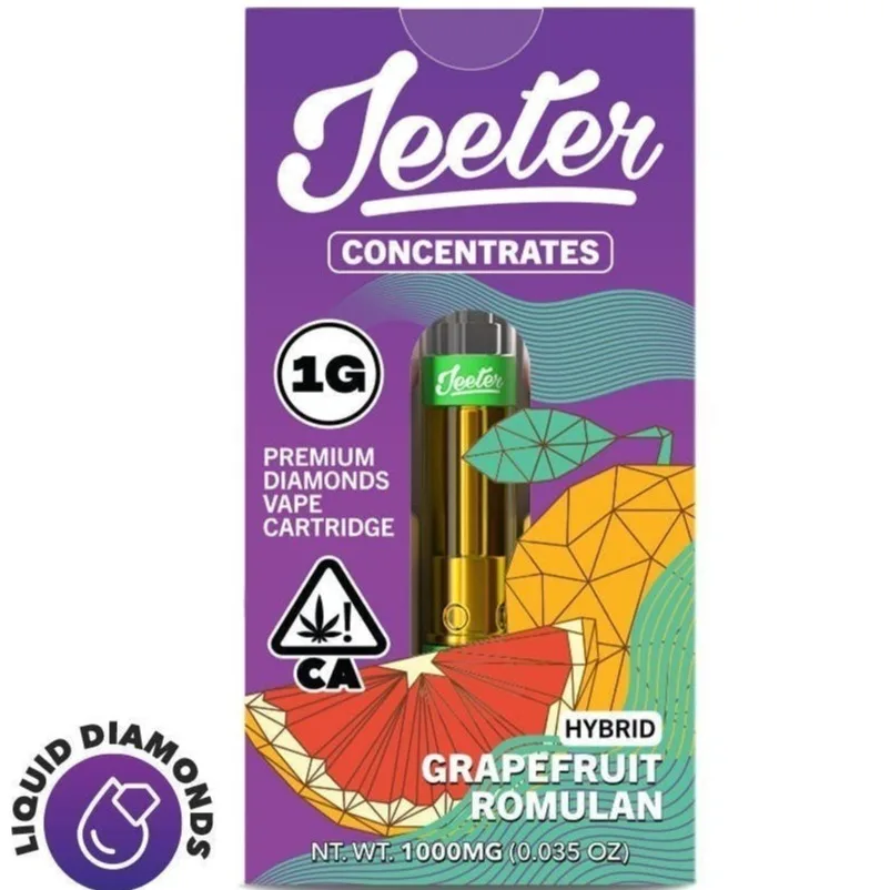 JEETER GRAPEFRUIT ROMULAN (H) 1G LIQUID DIAMONDS CARTRIDGE