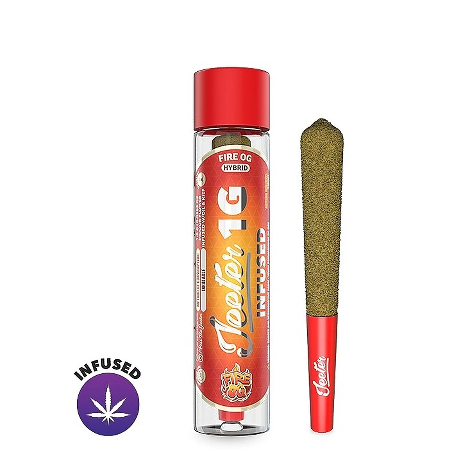 Jeeter - Joint Infused - Fire OG - 1 g