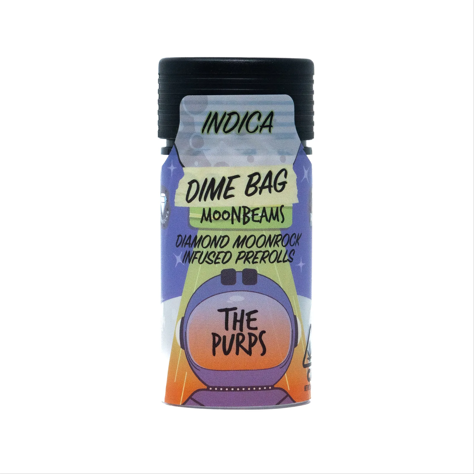 Diamond Moonrock Infused Pre-rolls 2.5g 5-Pack - The Purps