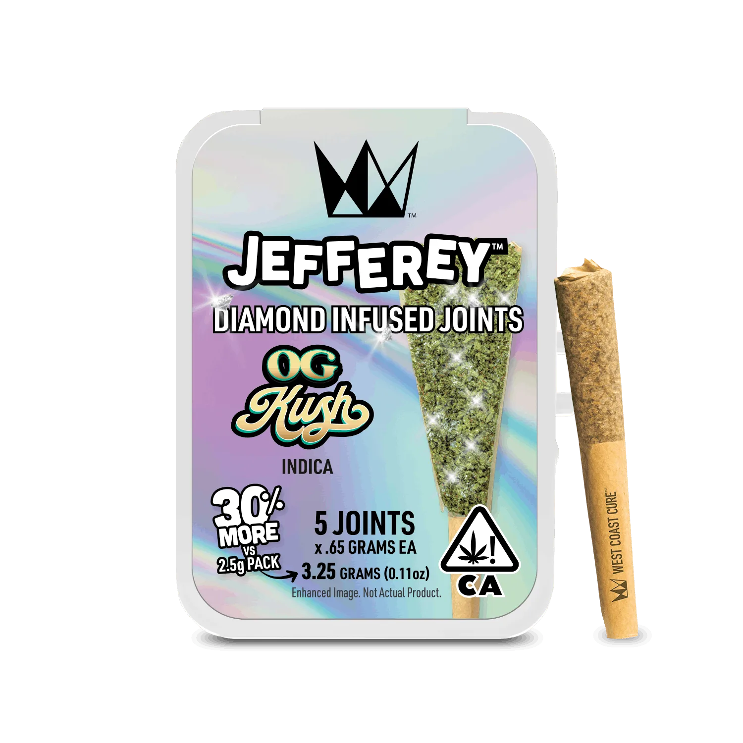 OG Kush - Jefferey Infused Joint .65g 5 Pack