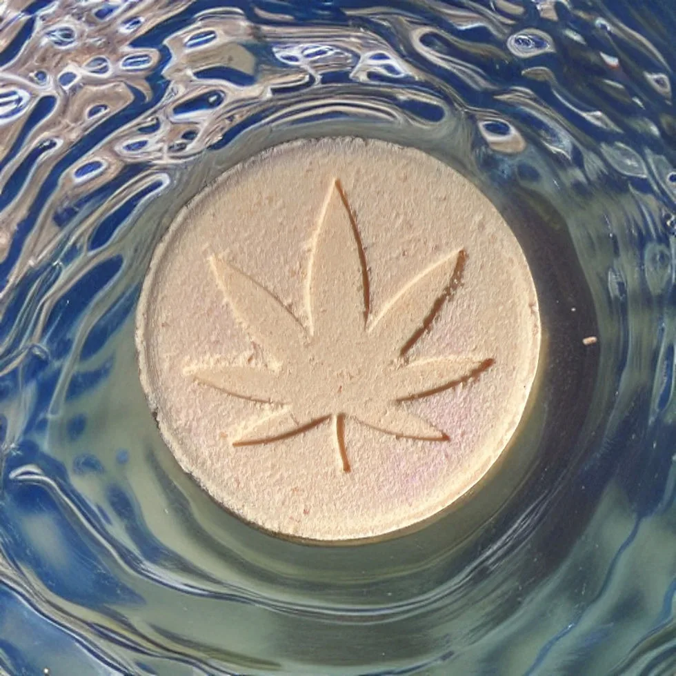 CBD Bath Bomb 200mg- Sunset Kush