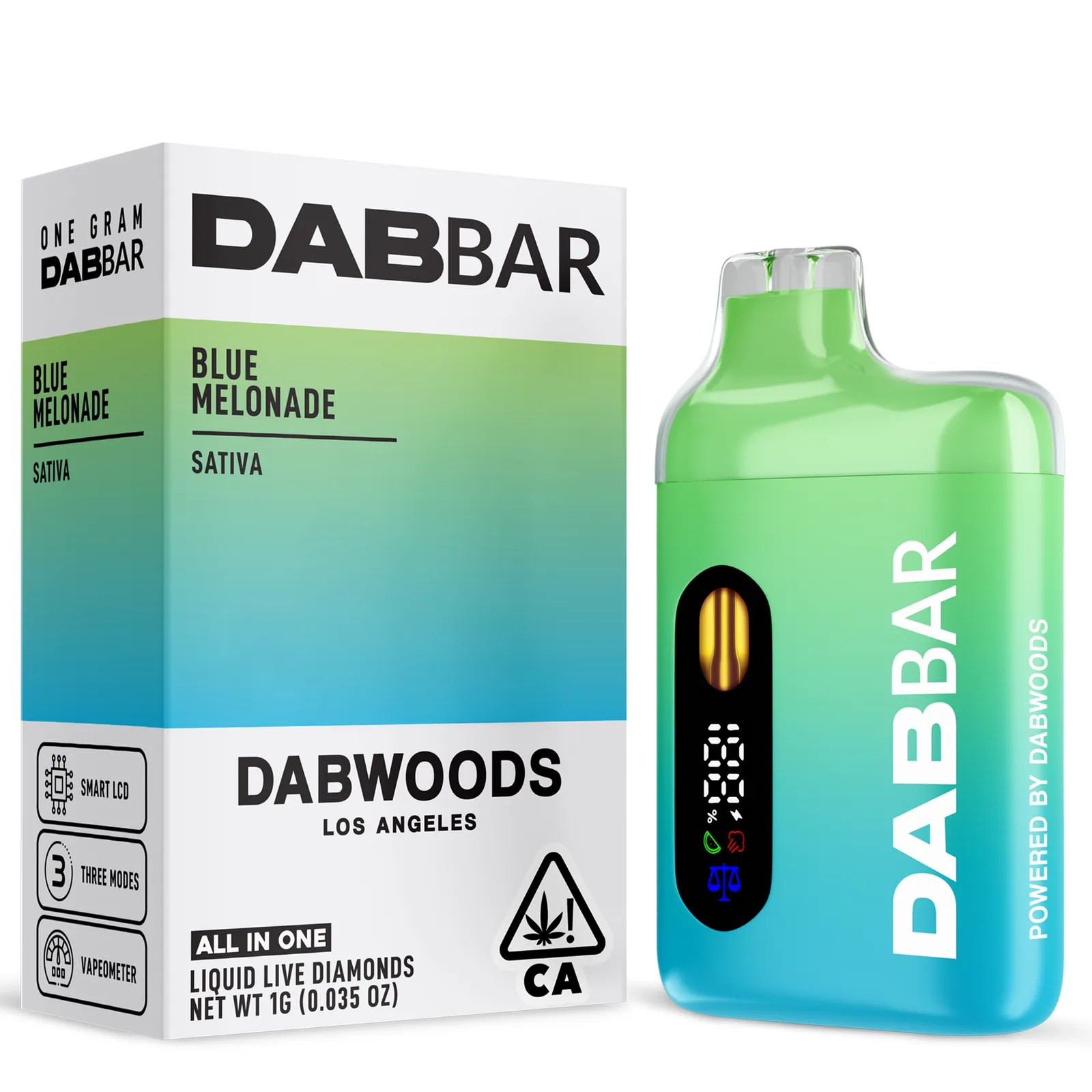 Blue Melonade | DABBAR | Liquid Diamond All-In-One | 1g