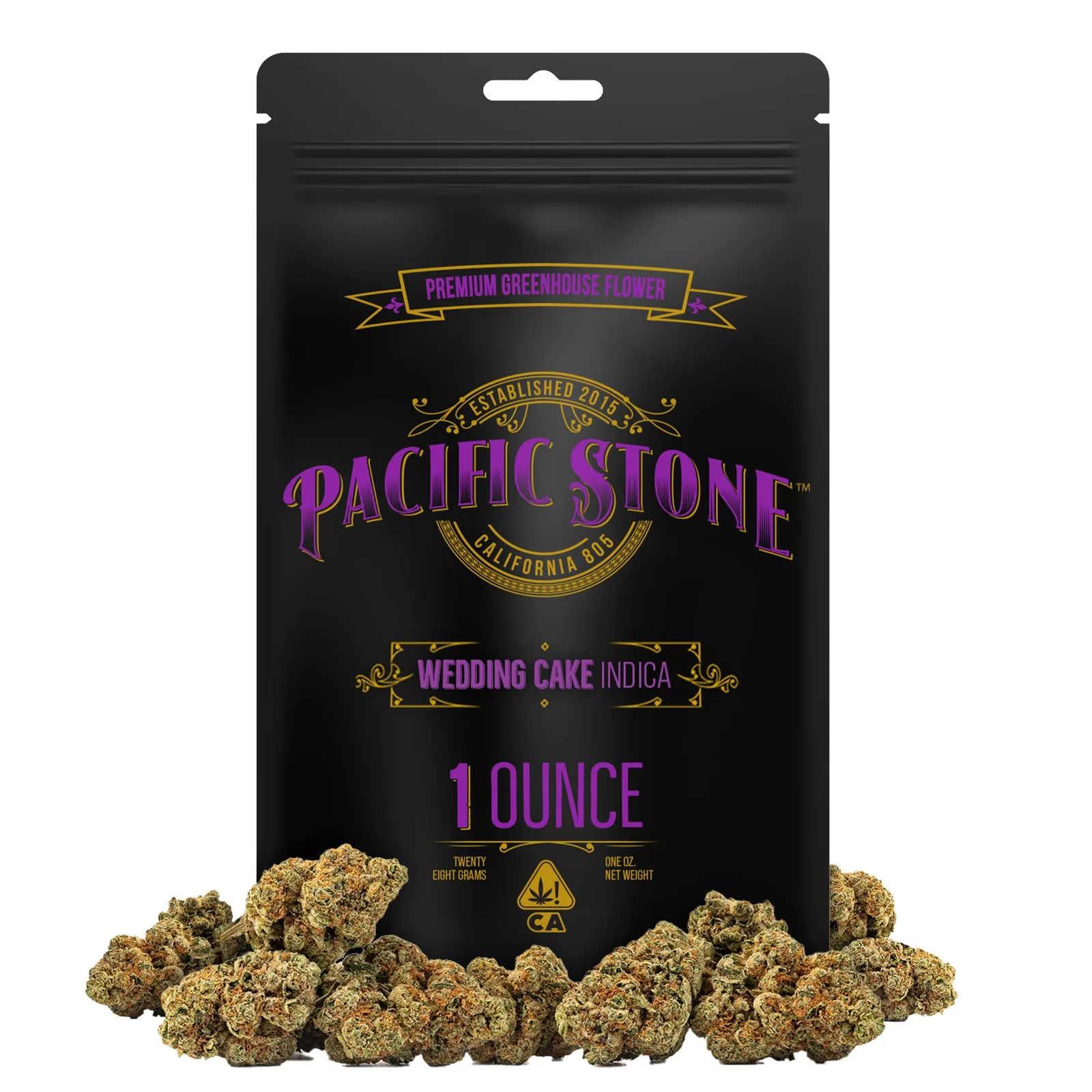 Pacific Stone - Wedding Cake (Indica) Flower (28g)