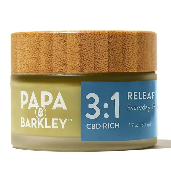 PAPA AND BARKLEY RELEAF 50ML BALM 3:1 CBD/THC
