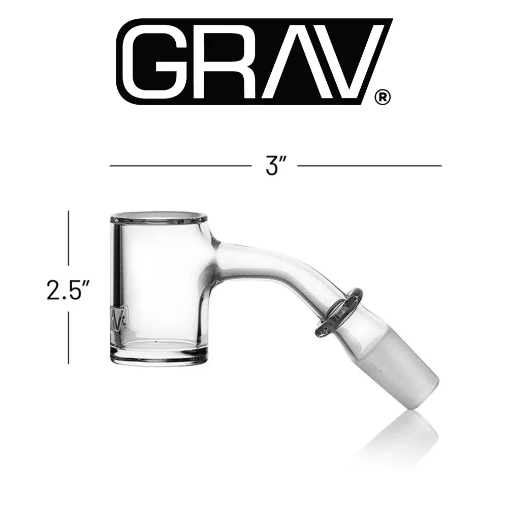 GRAV - 14mm 45° Seamless Quartz Banger