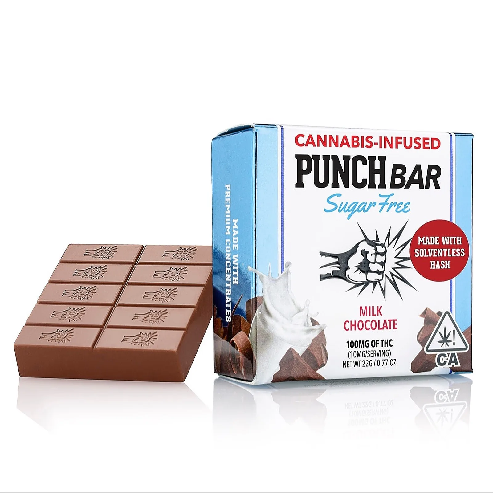 MILK CHOCOLATE SOLVENTLESS ROSIN BAR (SUGAR FREE)