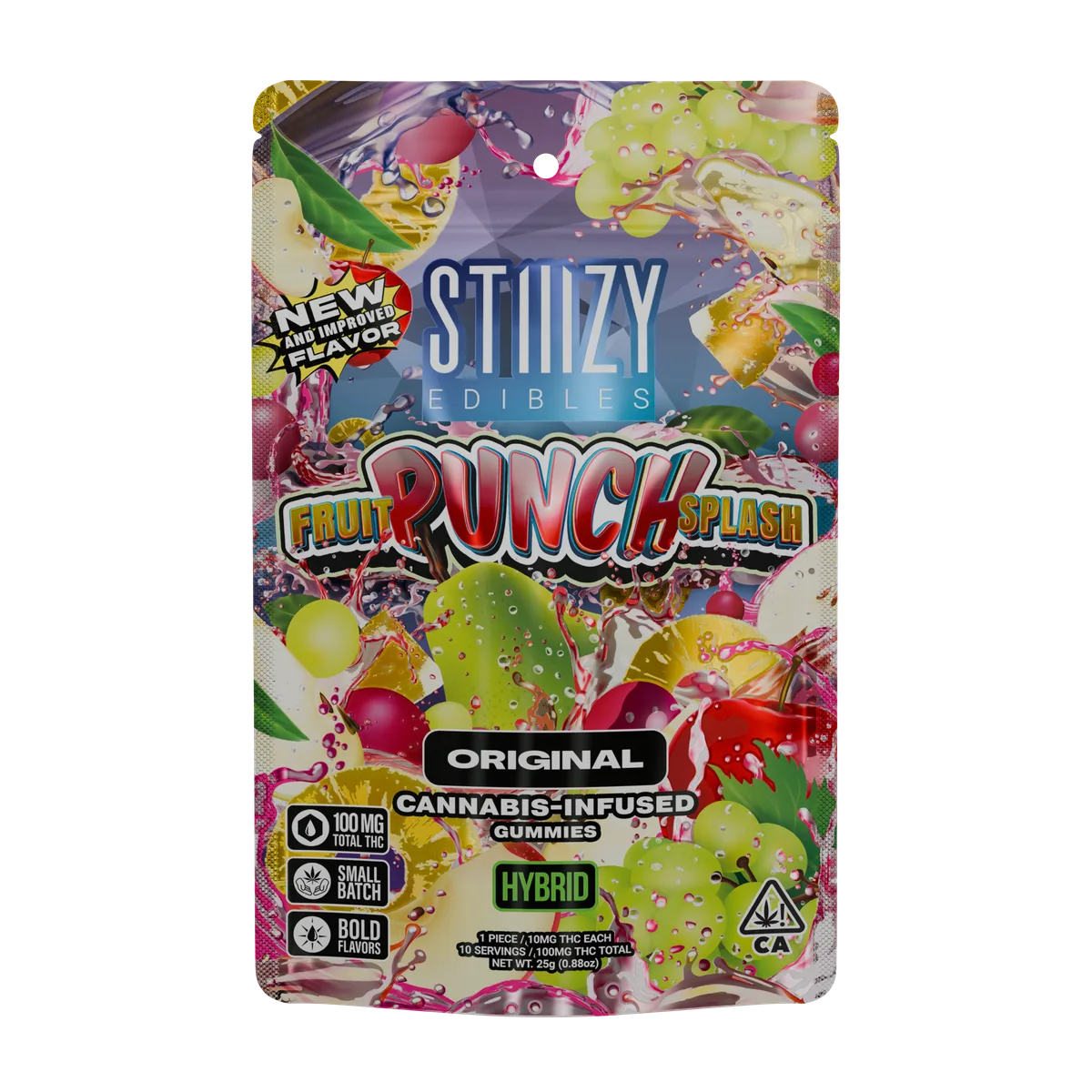 FRUIT PUNCH SPLASH GUMMY 100MG