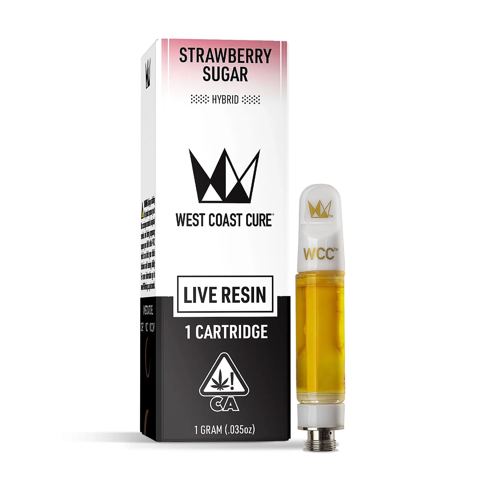 West Coast Cure - Concentrate - Live Resin Sugar - Strawberry Jack - 1G