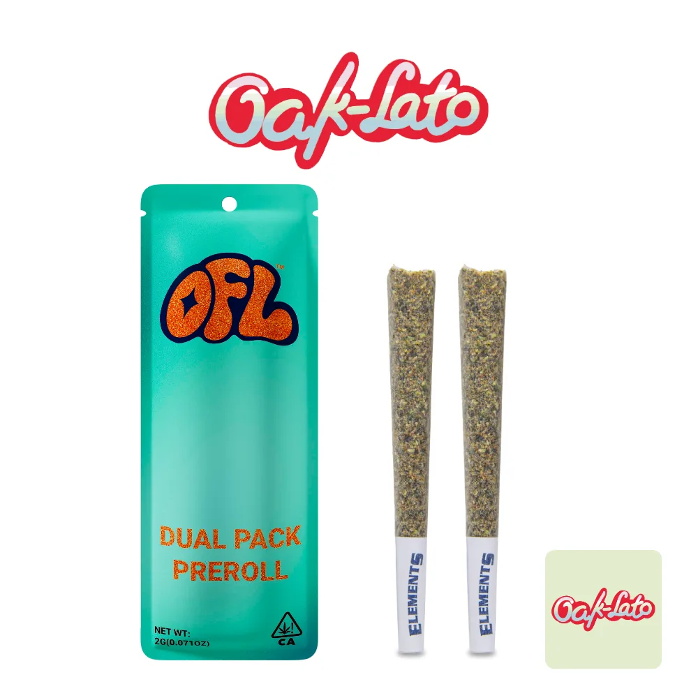 Oak-Lato Pre Roll 2g - Dual Pack Series
