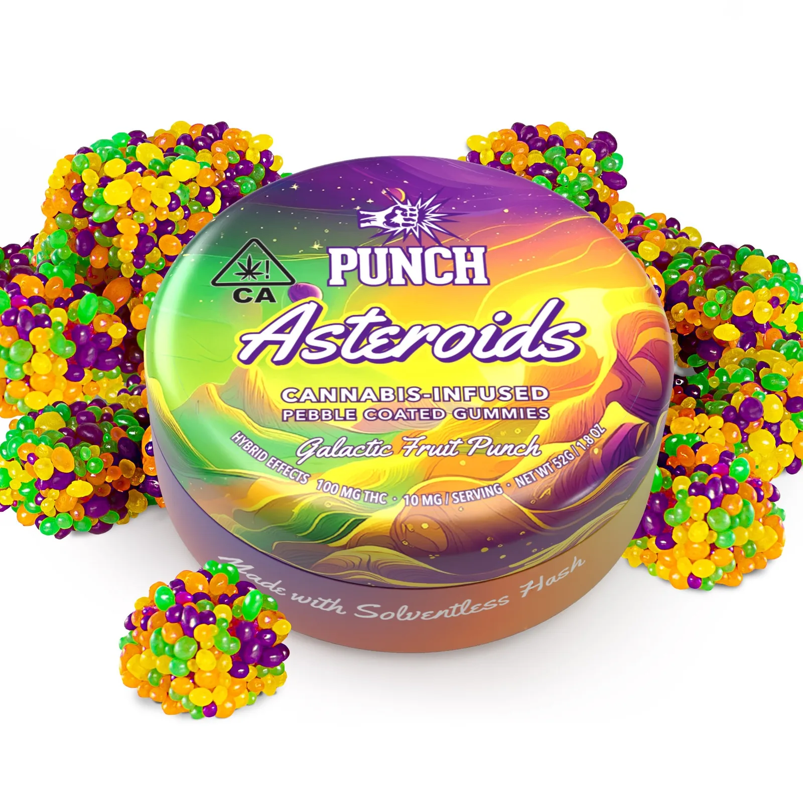 Punch - Asteroids - Galactic Fruit Punch 100mg