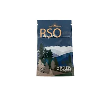 RSO 25mg x 2 Tablets - Slep 1:1:1 - Indica