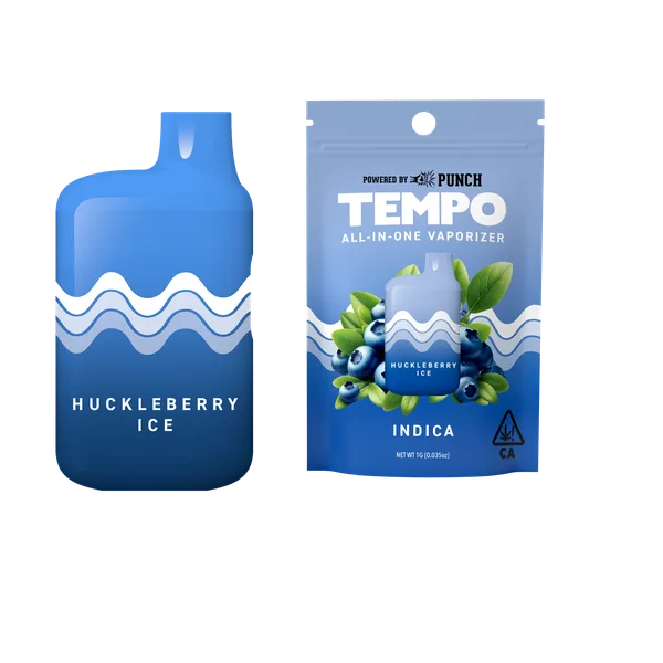 Tempo All-In-One Vape - Huckleberry Ice (1g Indica)