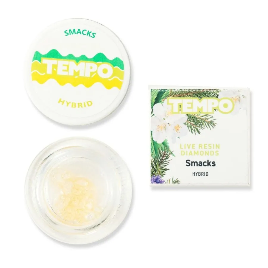 Tempo Live Resin Diamonds Conc - Smacks (1g Hybrid)
