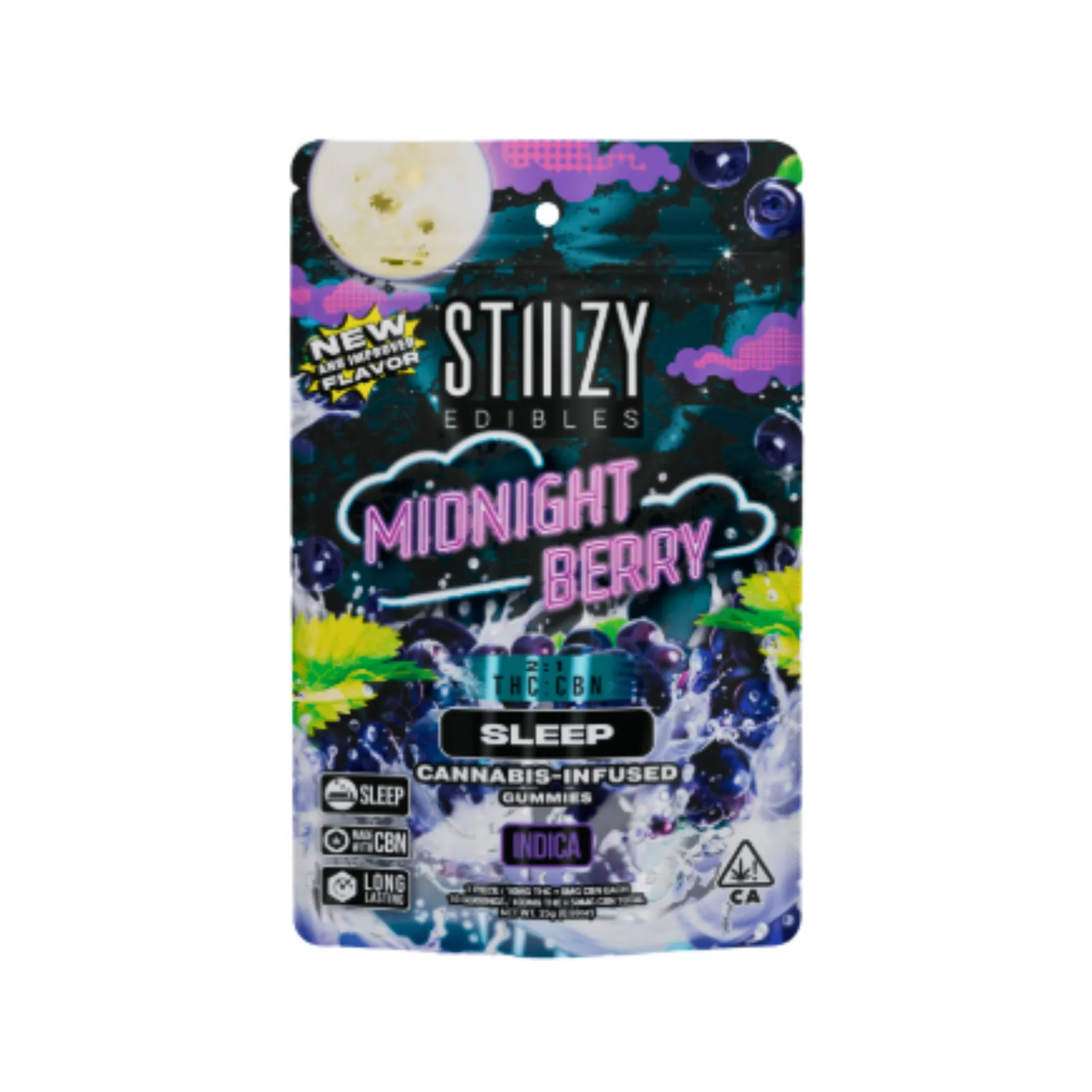 Midnight Berry CBN 2:1 Gummies