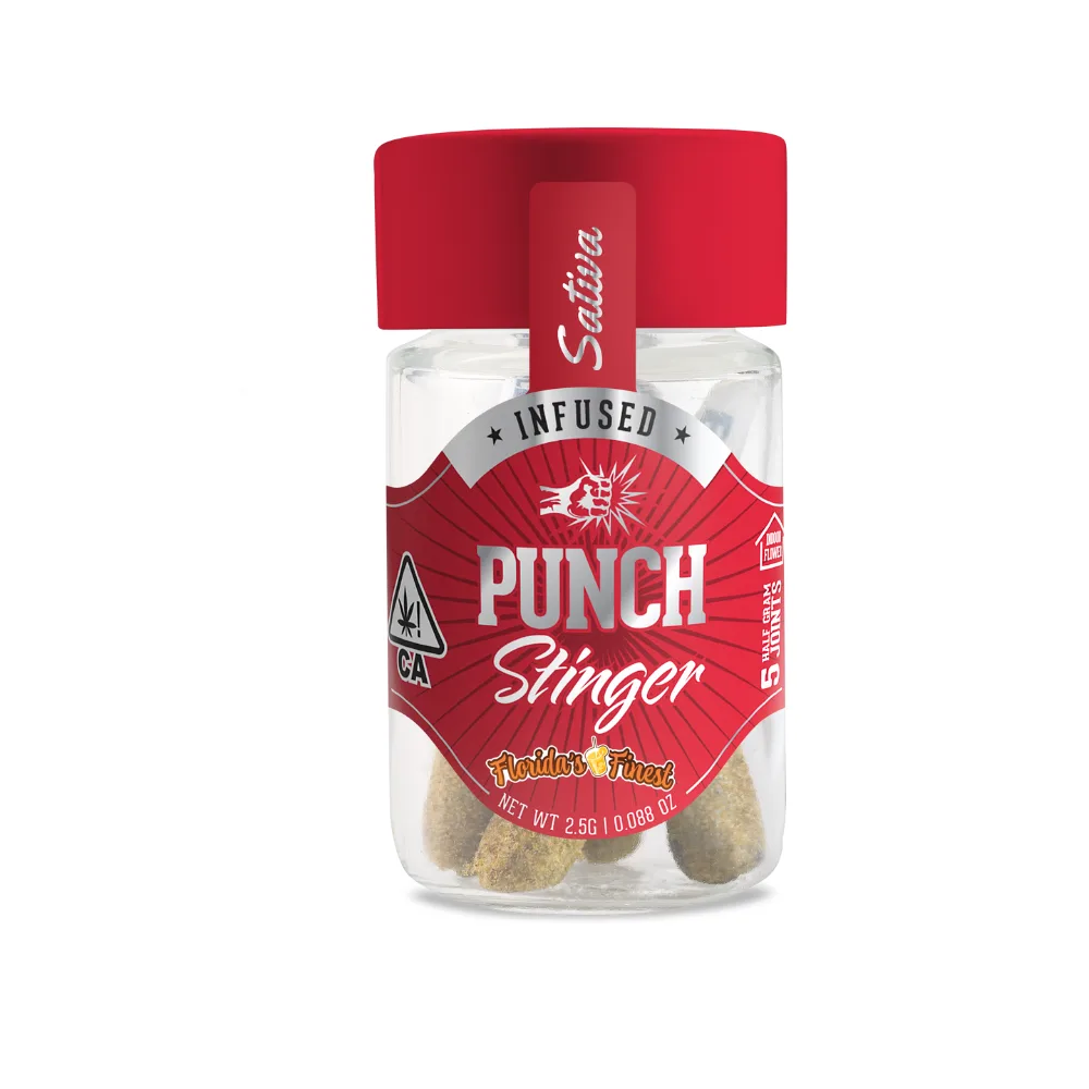 [PUNCH] Infused Preroll 5pack - 2.5g - Florida's Finest (S)
