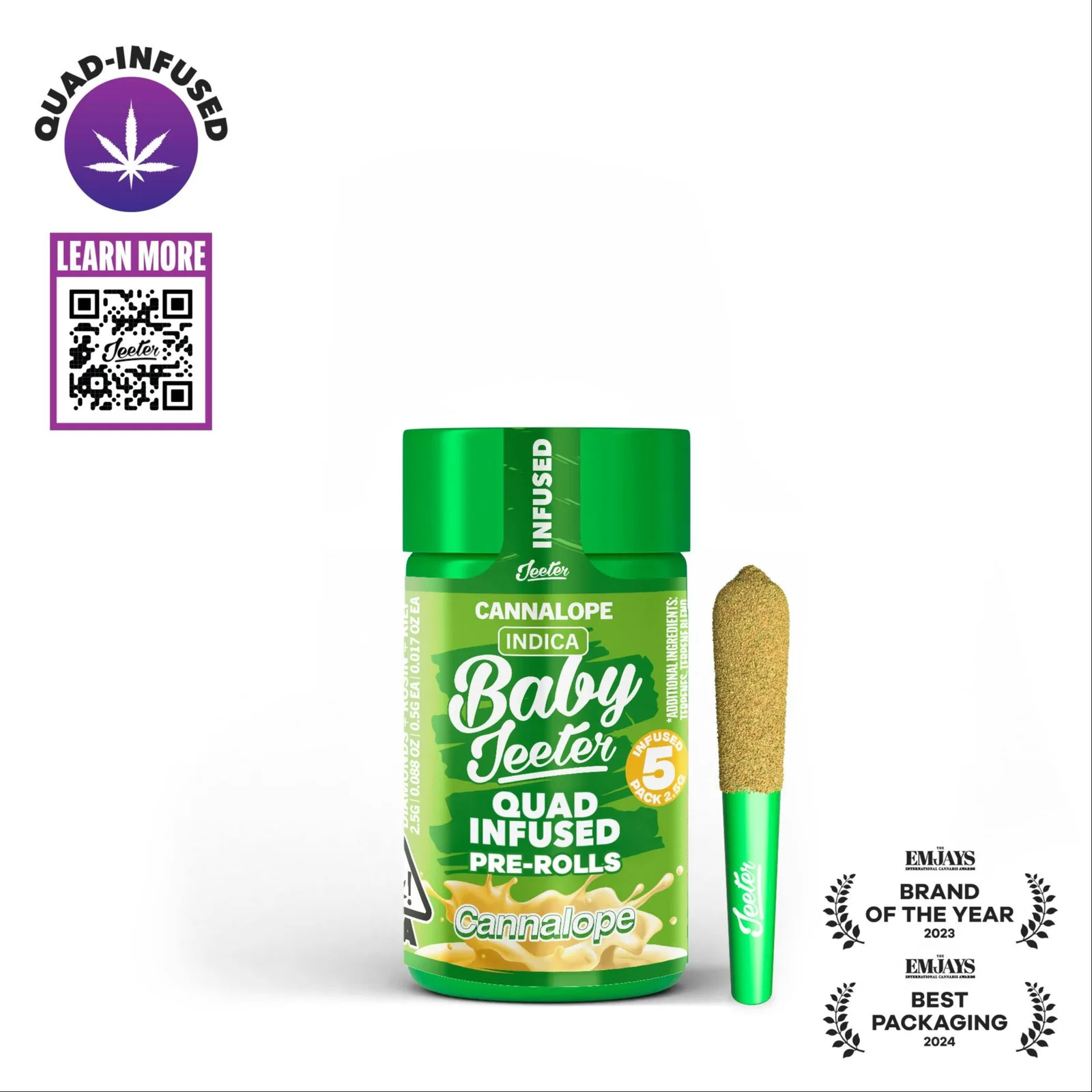 Baby Jeeter | Quad-Infused - Cannalope