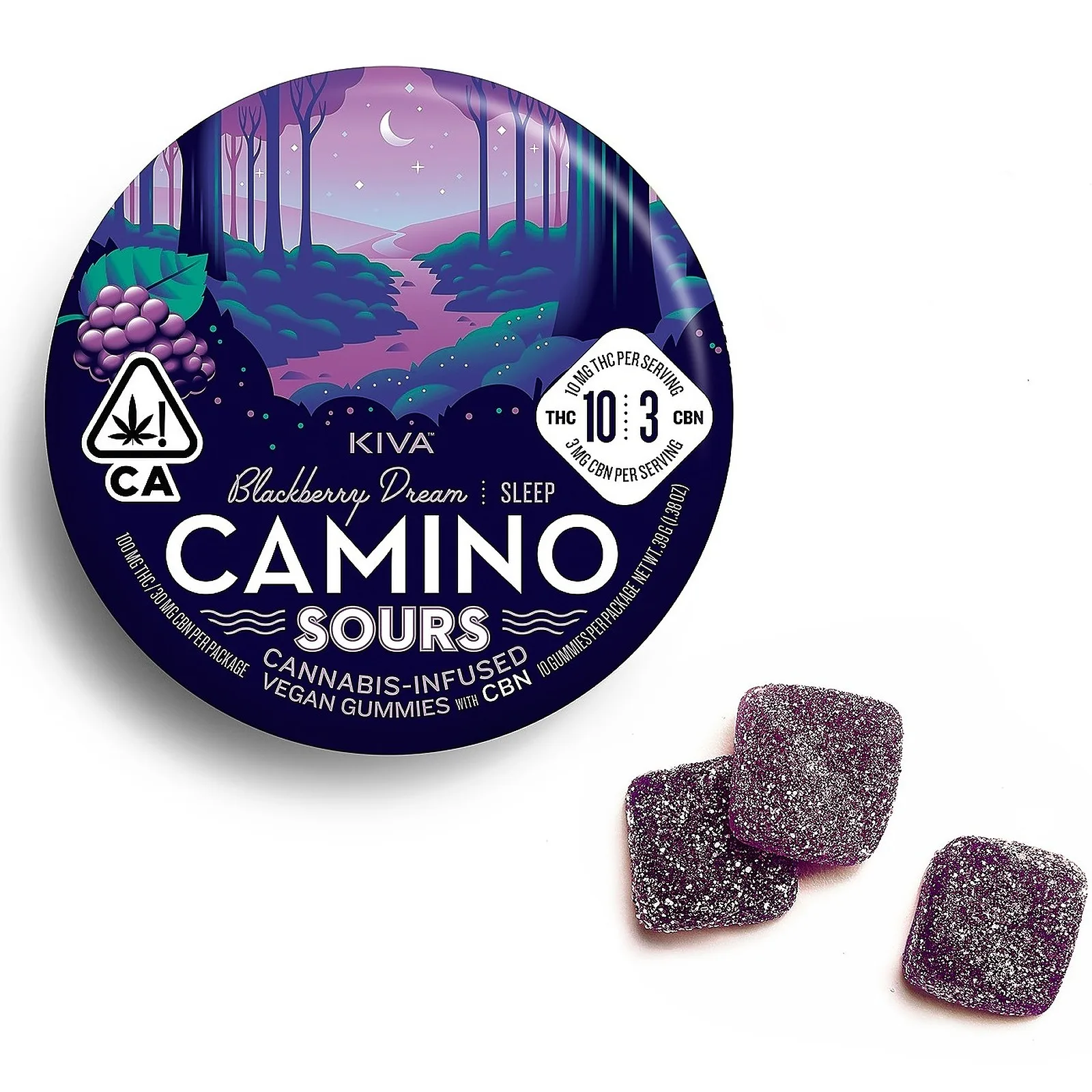 Camino Sours Blackberry (Sleep) CBN 10:3
