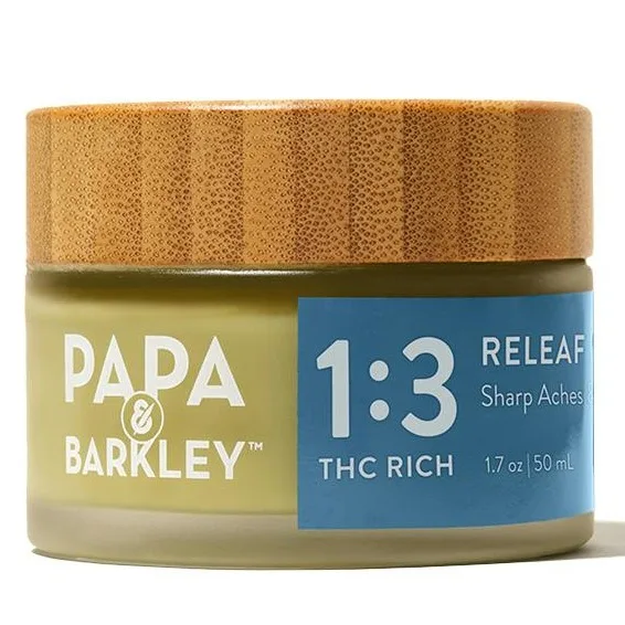 PAPA AND BARKLEY RELEAF 50ML BALM 1:3 CBD/THC