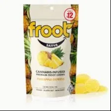 Froot -100 mg Gummies 10 pcs - Pineapple Express - Sativa