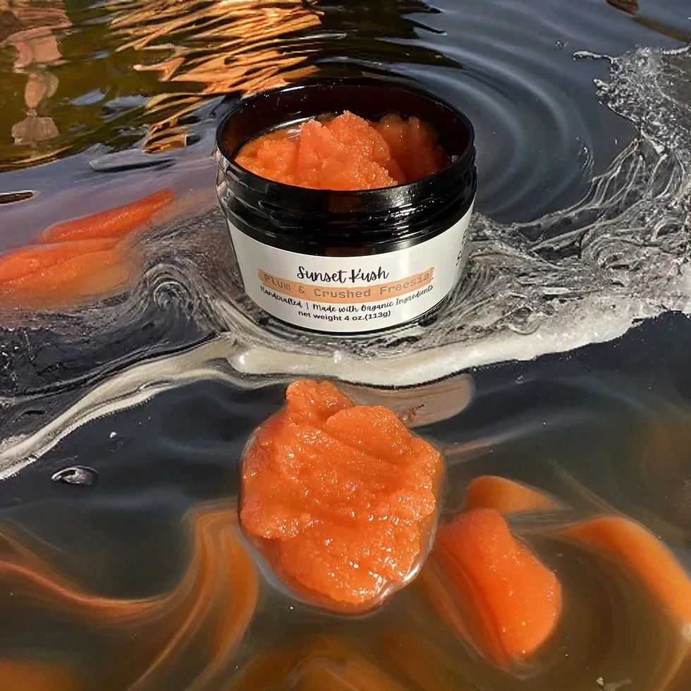 CBD Body Scrub 1000mg- Sunset Kush