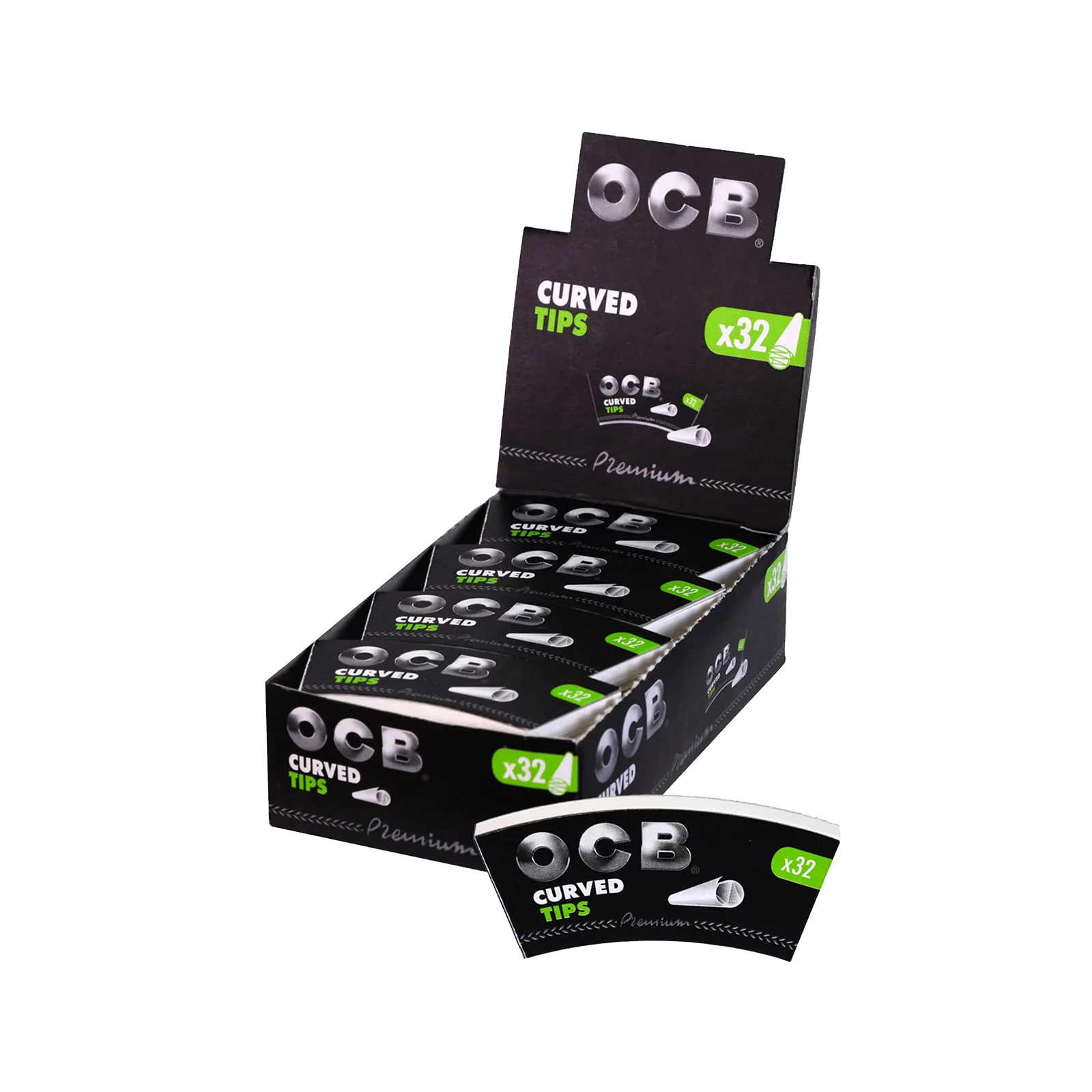 Premium Curved Tips Each, Filter Tips