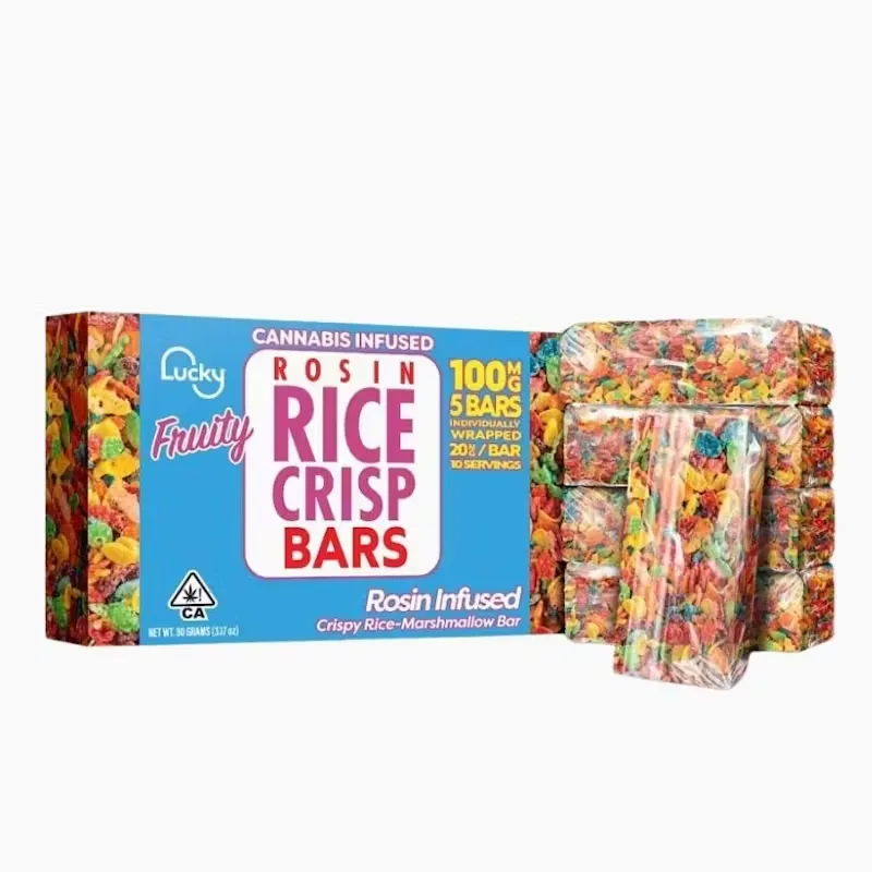 FRUITY CEREAL l CRISPY RICE BARS ROSIN INFUSED