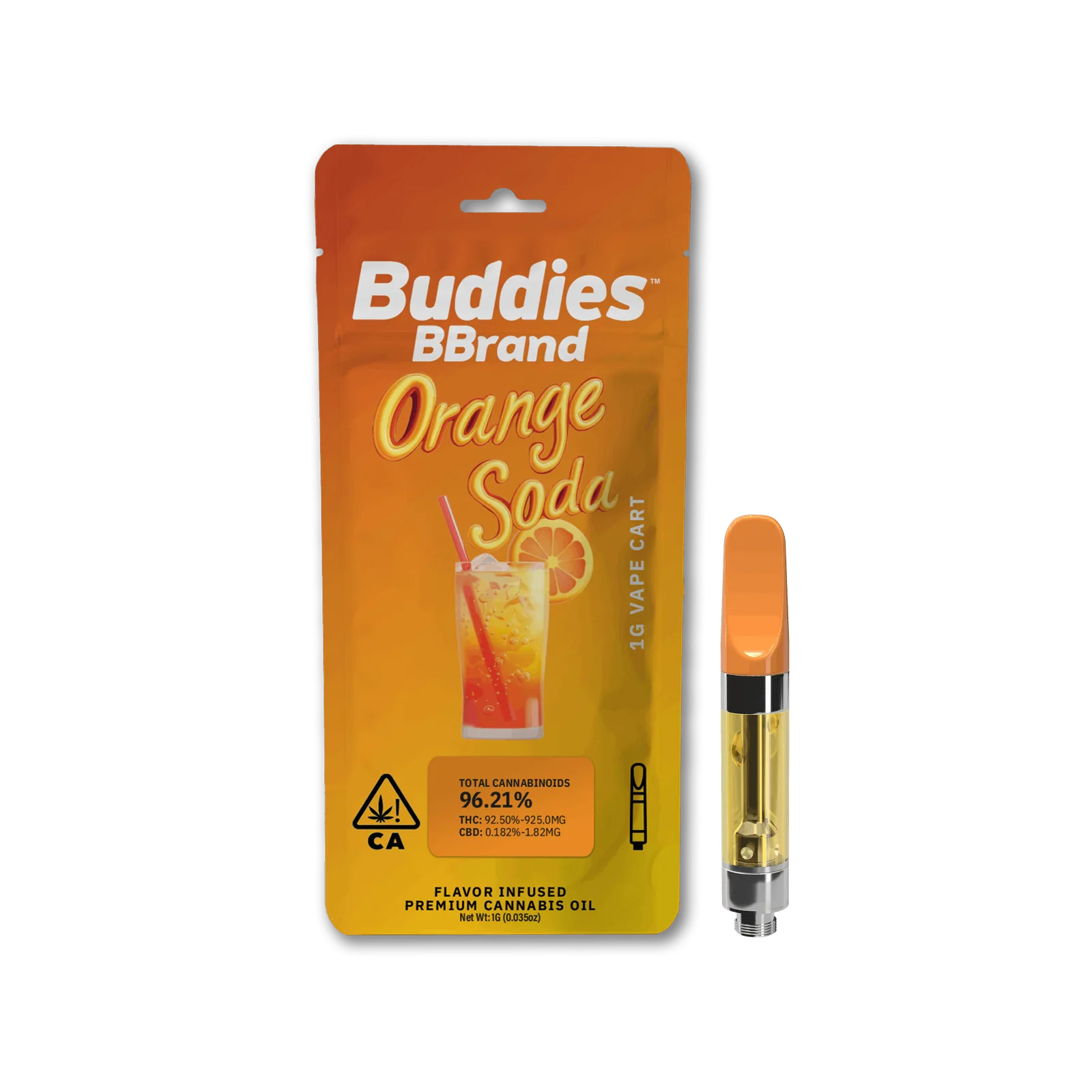 1g Vape Cartridge | Orange Soda