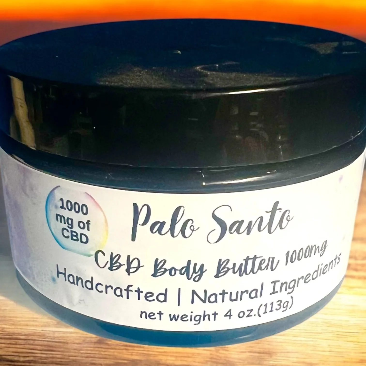 CBD Body Butter 1000mg- Palo Santo