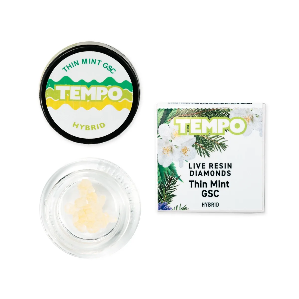 Tempo - Thin Mint GSC Live Resin Diamonds - 1 g
